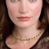 SOLANNA Solitaire Sparkle Crystal Chain Necklace