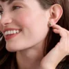 SOLETIA Solitaire Sparkle Crystal Stud Earrings