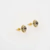 SOLETIA Solitaire Sparkle Crystal Stud Earrings
