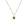 SOLTELL Solitaire Sparkle Crystal Pendant Necklace