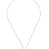 SOLTELL Solitaire Sparkle Crystal Pendant Necklace