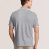 TEXTURE POLO Button Up Polo