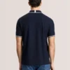 TEXTURE POLO Button Up Polo