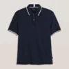 TEXTURE POLO Button Up Polo