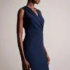 TILOLAH V Neck Bodycon Midi dress TILOLAH V Neck Bodycon Midi dress