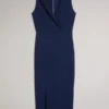 TILOLAH V Neck Bodycon Midi dress TILOLAH V Neck Bodycon Midi dress