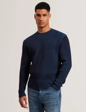 timmno plated rib knit crew neck sweater 1 280x364 - TIMMNO Plated Rib Knit Crew Neck Sweater