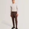 TORRA Long Sleeve Silk Blend Crew Neck Jumper