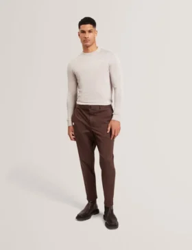 TORRA Long Sleeve Silk Blend Crew Neck Jumper