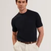 TORRENT Wool Blend Ribbed Raglan T-Shirt