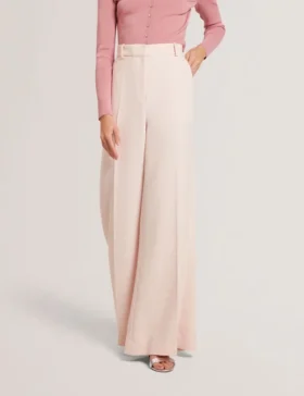 TRAGAT Ultra Wide Leg Woven Tailored Trousers