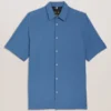 VERDON Short Sleeve Seersucker Shirt