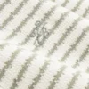 VEXRIN Textural Stripe Crew Neck Cotton T-Shirt