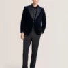 WEBSTER Velvet Single Breasted Tuxedo Jacket