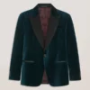 WEBSTER Velvet Single Breasted Tuxedo Jacket