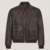 WHISTLER Leather Bomber Jacket