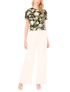 WILLOW Floral Cotton Short Sleeve T-Shirt