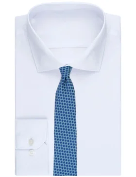 WILSON Dot Print Silk Tie