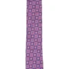 WINKLY Geometric Tile Print Silk Tie