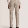 WINTER-CHECK Tonal Check Modern Fit Suit Pants