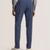 WINTER Flat Front Seersucker Suit Pant
