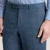 WINTER Glen Check Cotton Blend Suit Pants