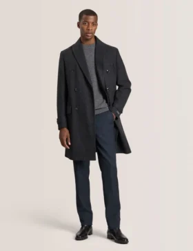 WINTHROP Double Breasted Overcoat