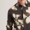 WRENIN Photographic Floral Print Long Sleeve Shirt