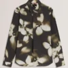 WRENIN Photographic Floral Print Long Sleeve Shirt