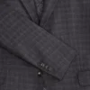WRIGHT-TATTERSALL Single Breasted Two Button Notch Fully Fashioned Tattersall Suit Jacket