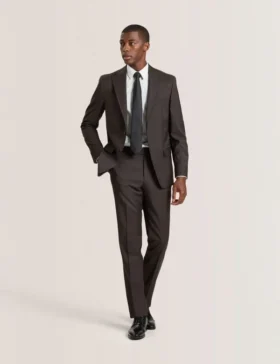 WRIGHT-TWILL Twill Suit Jacket