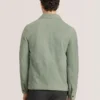 WYNELL Suede Zip-Through Utility Jacket
