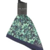 YORKPS Scrolling Floral Satin Pocket Square