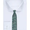YORKT Scrolling Floral Satin Tie