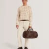 ZENDAYD Houndstooth Print Chunky Knit Jumper